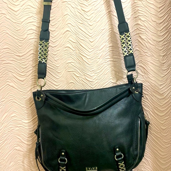 EVVE New York Milano Black Shoulder bag, Messenger Crossbody bag - Picture 10 of 10